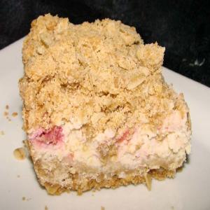 Rhubarb Cheesecake Bars image