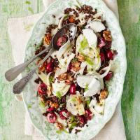 Fennel, cherry & goat's cheese salad with lentils image