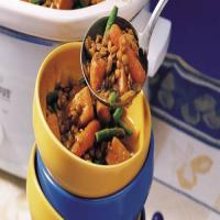 Slow-Cooker Curried Sweet Potato and Lentil Stew_image