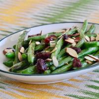 Chef Bill's Green Bean Almondine with Cranberries image