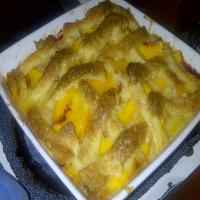 Nobody Will Guess Peach Cobbler image
