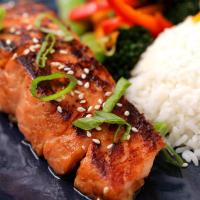 Black Tea Miso Glazed Salmon Recipe by Tasty_image