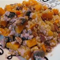 Quinoa with Sweet Potato and Mushrooms_image