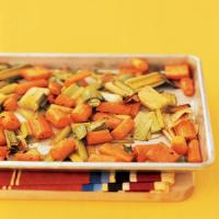 Roasted Carrots and Leeks image