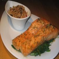 Uncle Bill's Salmon Marinated in Maple Syrup and Soy Sauce image