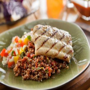 Mojo Mahi Mahi with Toasted Quinoa image