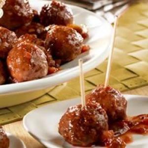 Beef Meatballs and Picante Glaze_image