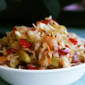 Sauerkraut Salad with Caraway Seeds_image