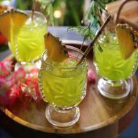 Green Hawaiian Cocktails image