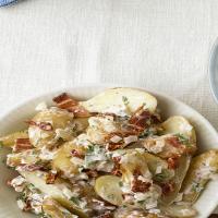 Fingerling Potato Salad with Bacon and Sun-Dried Tomatoes_image