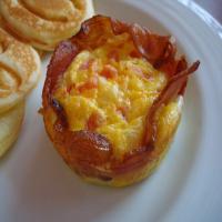 Bacon-Wrapped Cheddar Egg Bites image
