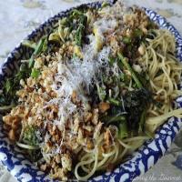 Broccoli Rabe with Fresh Bread Crumbs and Spaghett_image