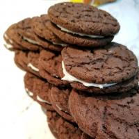 Homemade Chocolate Sandwich Cookies image