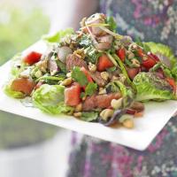 Duck, watermelon & herb salad with roast cashews_image