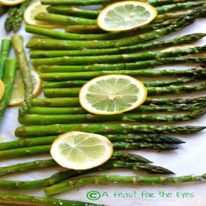 Lemony Roasted Asparagus Recipe - (4.5/5)_image