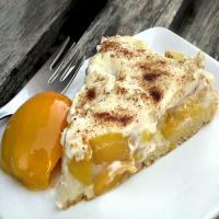 Cream Cheese Peach Cake image