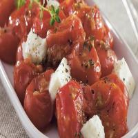 Pan-Sautéed Grape Tomatoes with Mozzarella_image