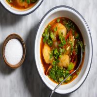 Shrimp, Cilantro and Tamarind Soup image