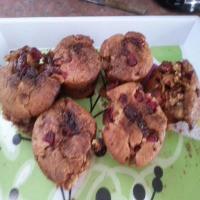 Spiced Apple Cranberry Muffins image