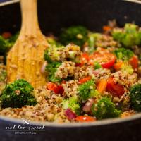 Broccoli, Asparagus and Quinoa Stir Fry Recipe - (4.3/5) image