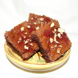 Raspberry Crunch Brownies_image