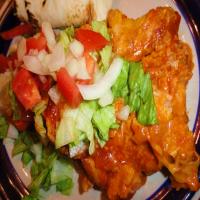 New Mexico Red Chile Chicken Enchilada Casserole_image