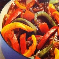 Pork Steaks with Peppers image