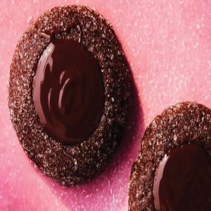 Double-Chocolate Thumbprint Cookies image