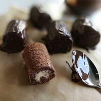 Chocolate peppermint mini rolls image