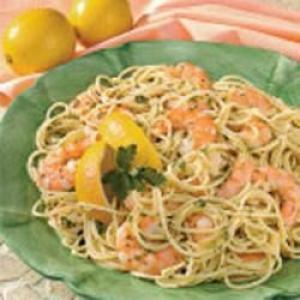 Garlic Shrimp Spaghetti_image