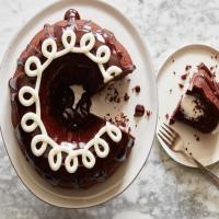 Creme-Filled Chocolate Bundt Cake image