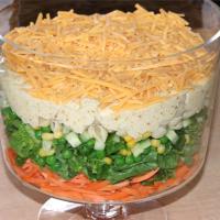 Spicy English Seven-Layer Salad image