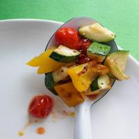 Sauteed Zucchini, Peppers, and Tomatoes image