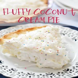 Fluffy Coconut Cream Pie_image