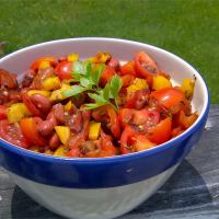 Sweet Pepper Balsamic Bean Salad_image