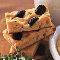 Rosemary Focaccia with Olives_image