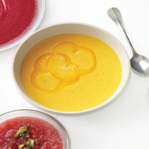 Bell Pepper, Yogurt, and Harissa Soup_image