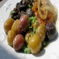 Peas and New Potatoes in Cream_image