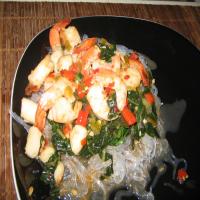 Spicy Shrimp and Scallops With Cellophane Noodles_image