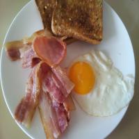 Bacon, Eggs, and Toast: My Version image