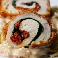 Creamy Tuscan Chicken Rolls Recipe by Tasty image