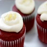 Moist Most Delicious Redvelvet Cup Cakes With Sizzling Frosting image