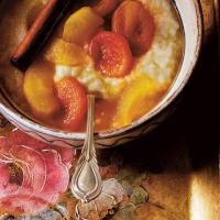 Tapioca with Stewed Apples and Apricots image