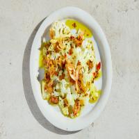 Shaved Cauliflower Salad with Coconut-Turmeric Relish_image
