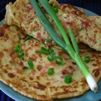 Bacon and Spring Onion Pancakes_image