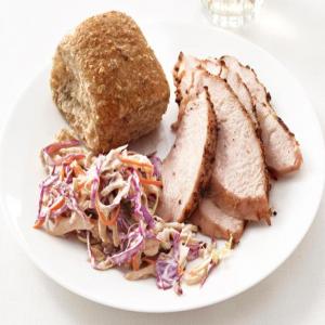 Grilled Turkey With Slaw image