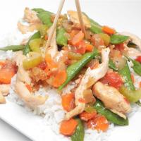 Chicken with Chicharo (Snow Peas)_image