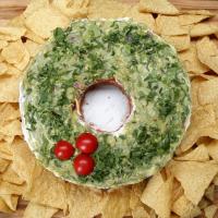 5-layer Dip Wreath Recipe by Tasty image