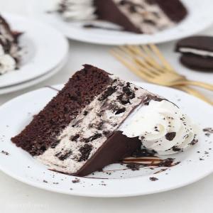 Easy Homemade Oreo Ice Cream Cake - An Oreo Lover's Dream Dessert!_image