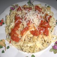 Mediterranean Pasta With Fire Roasted Tomatoes image